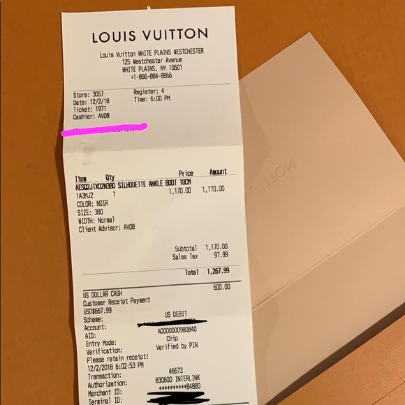 Louis Vuitton sock ankle boots - Picture 4 of 4